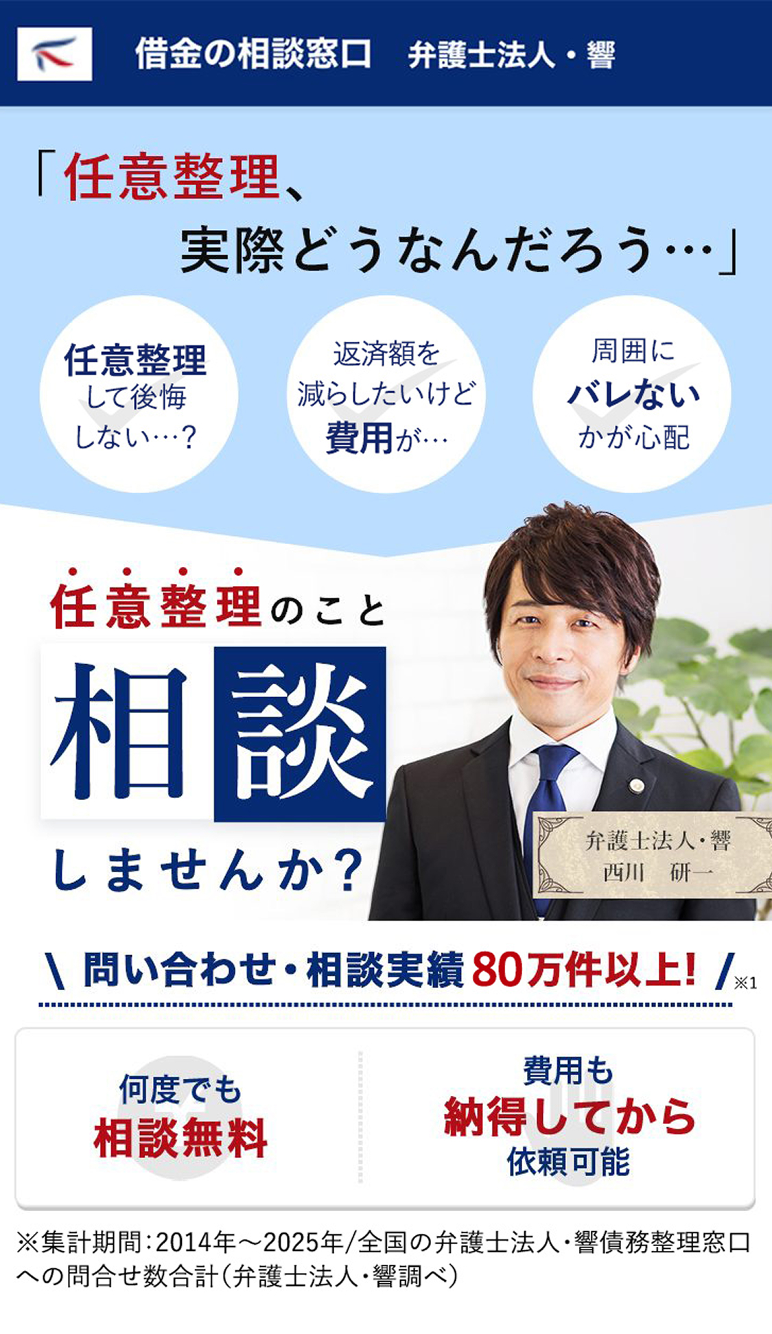 借金の相談窓口 弁護士法人・響